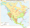 Die indianische Bevölkerung Nord- und Mittelamerikas um 1700
