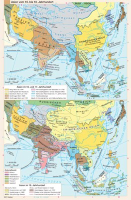 preview one of Asien vom 16. bis 18. Jahrhundert