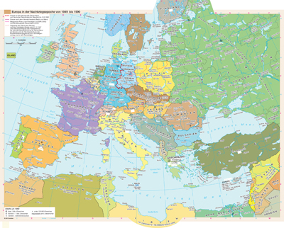 preview one of Europa in der Nachkriegsepoche von 1949? bis 1990