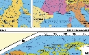 detail 1 of XXL Welt politisch mit Beikarten Europa / sterreich