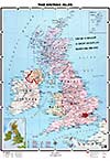 XXL Britische Inseln politisch by Wenschow (engl.)