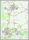 Wenschow Schulumgebungskarte PLZ 41379 Brggen