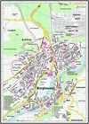 Wenschow Schulumgebungskarte PLZ 84489 Burghausen