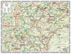 Wenschow Schulkreiskarte LK Vogtlandkreis