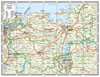 Wenschow Schulkreiskarte LK Nordwestmecklenburg