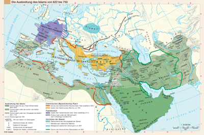 preview one of Die Ausbreitung des Islams von 622 bis 750