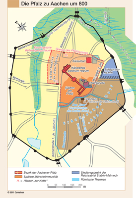 preview one of Die Pfalz zu Aachen um 800