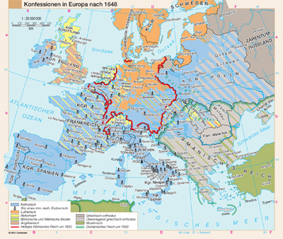 preview one of Konfessionen in Europa nach 1648
