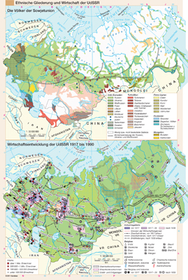 preview one of Ethnische Gliederung und Wirtschaft der UdSSR