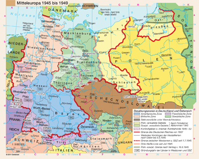 preview one of Mitteleuropa 1945 bis 1949