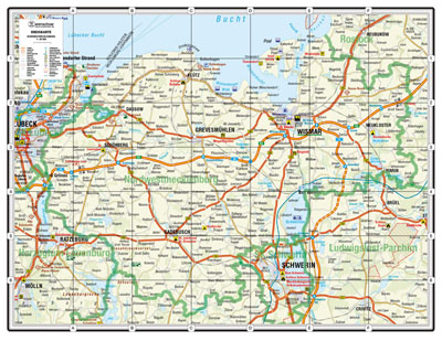preview one of Wenschow Schulkreiskarte LK Nordwestmecklenburg