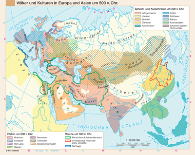 preview one of Völker und Kulturen in Europa und Asien um 500 v. Chr.