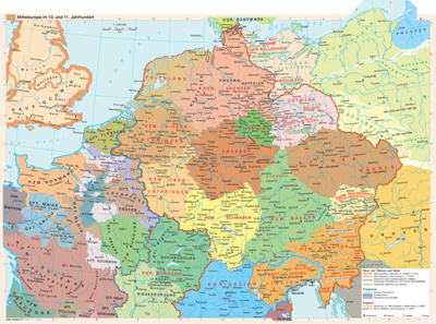 preview one of Mitteleuropa im 10. und 11. Jahrhundert
