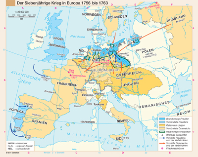 preview one of Der Siebenjährige Krieg in Europa 1756 bis 1763