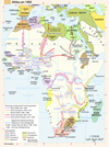 Afrika um 1850