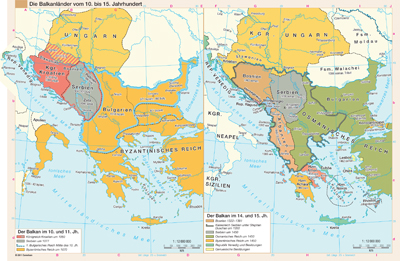 preview one of Die Balkanländer vom 10. bis 15. Jahrhundert